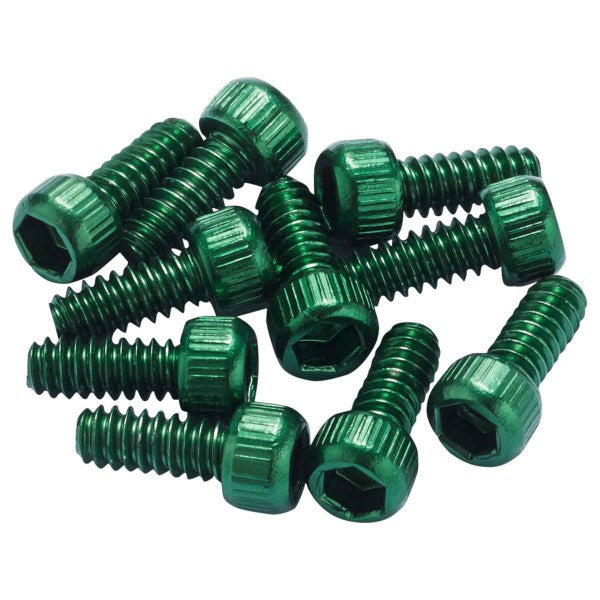 Reverse Pedal Pins US Size Medium 11mm (Green), 10 Pack