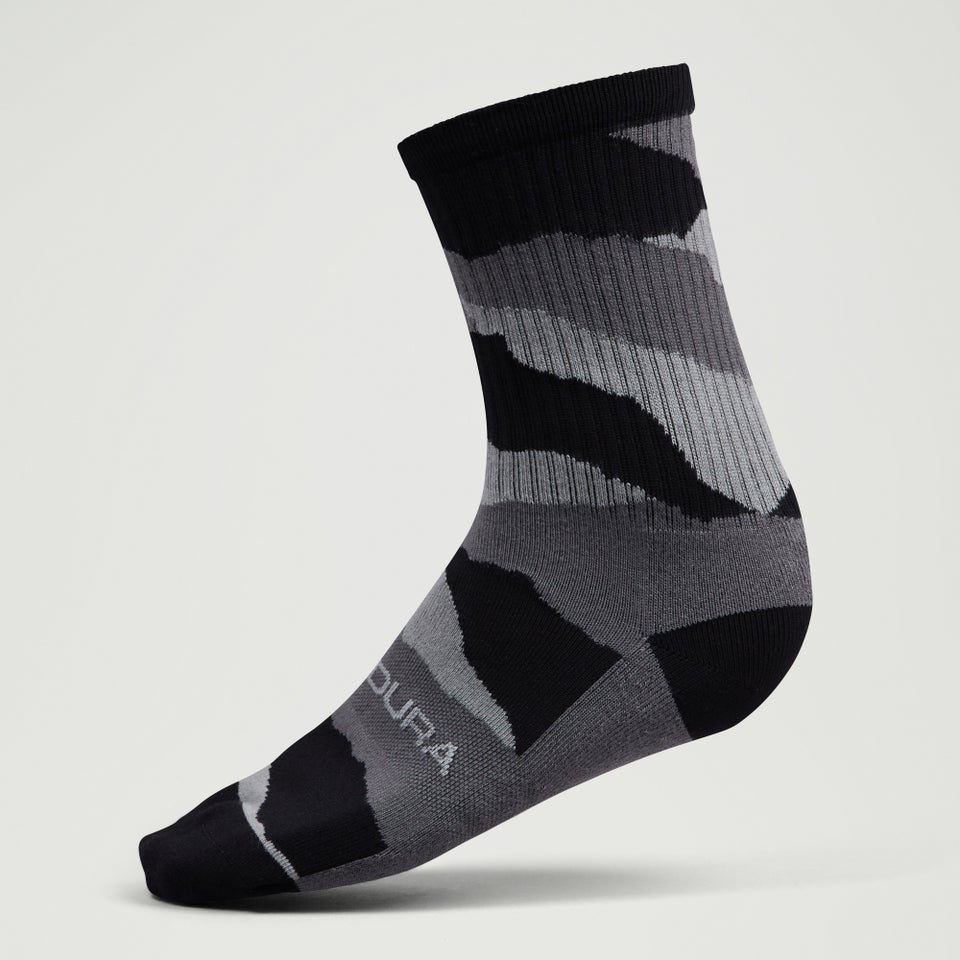 Endura - PEAK SOCK Black Camo S-M