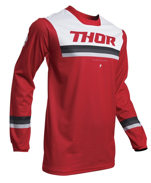 Jersey Thor Pulse Pinner Red White 2XL