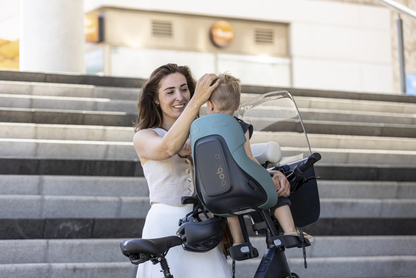 Bobike Exclusive Evolve Mini – Front Headtube Child Bike Seat