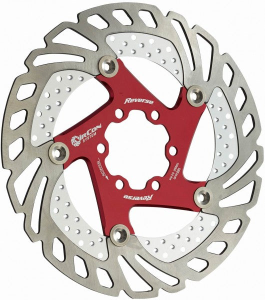 Brake Rotor Air Con 160mm Red