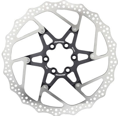 Brake Disc Rotor Reverse Components 180mm Black