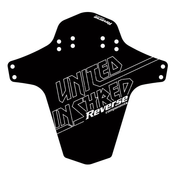 Mud guard MTB Bike United in Shred Black White