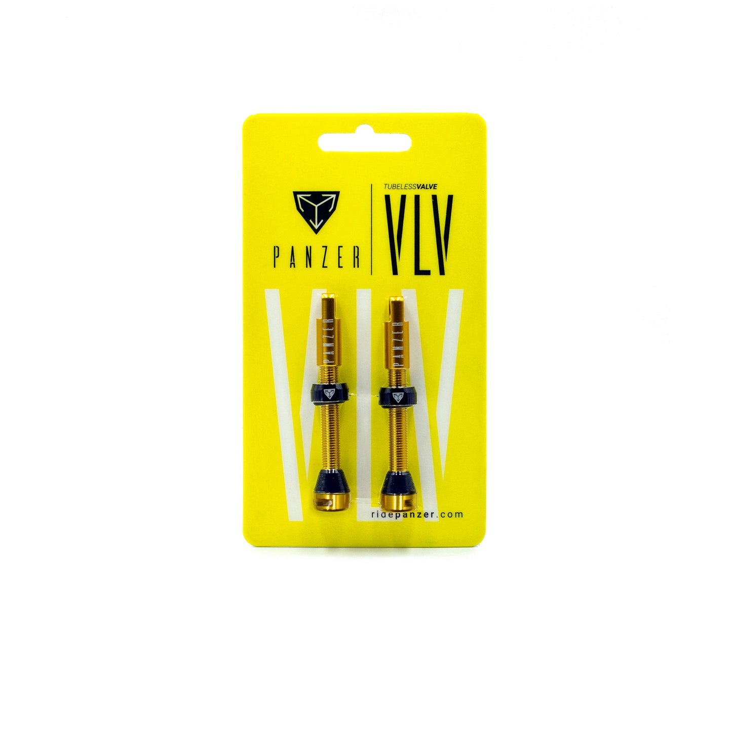 Tubeless Valves Panzer MTB or Road Gold
