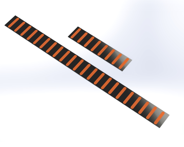 Pro Mud Guard Sticker Front Mini Orange RRP