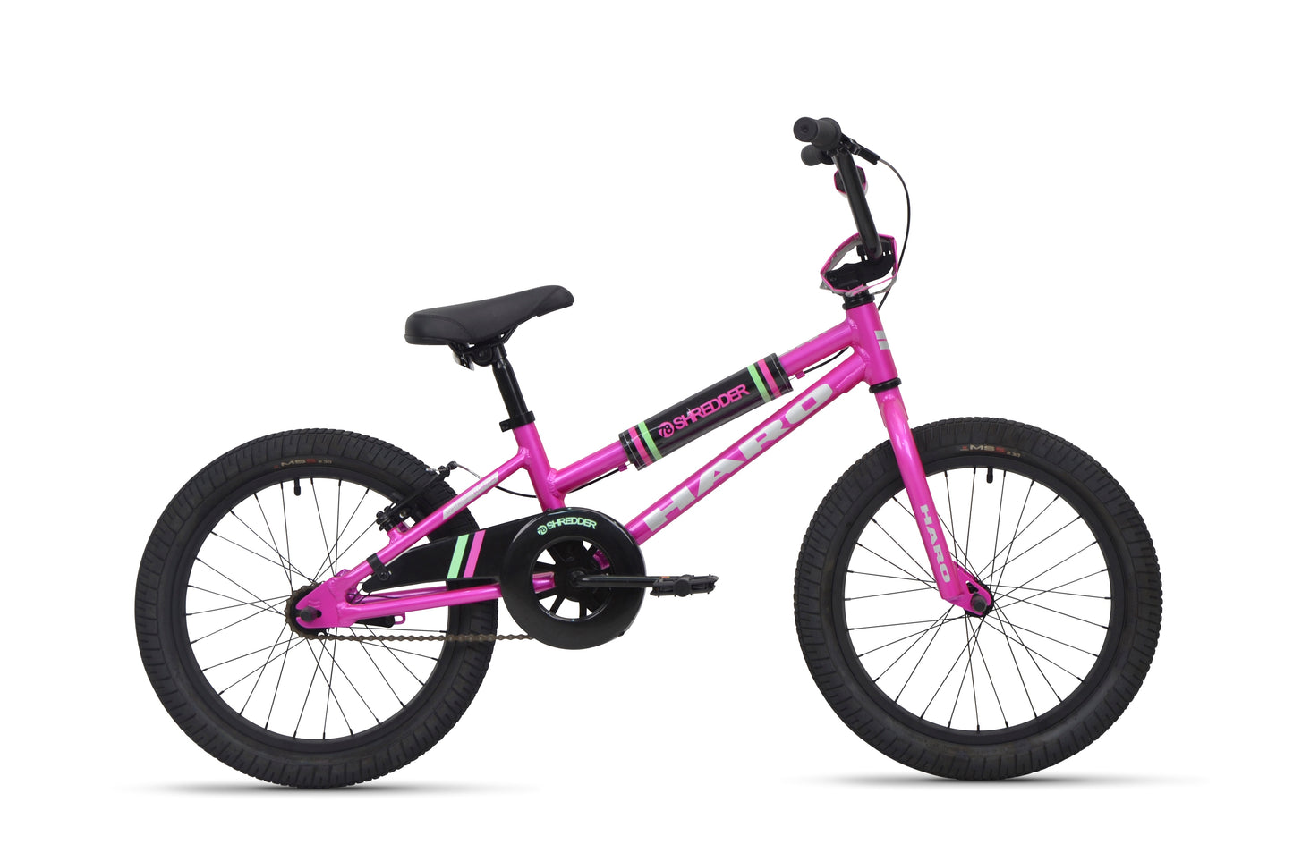 Haro Shredder Girls 18 Gloss Magenta/Silver