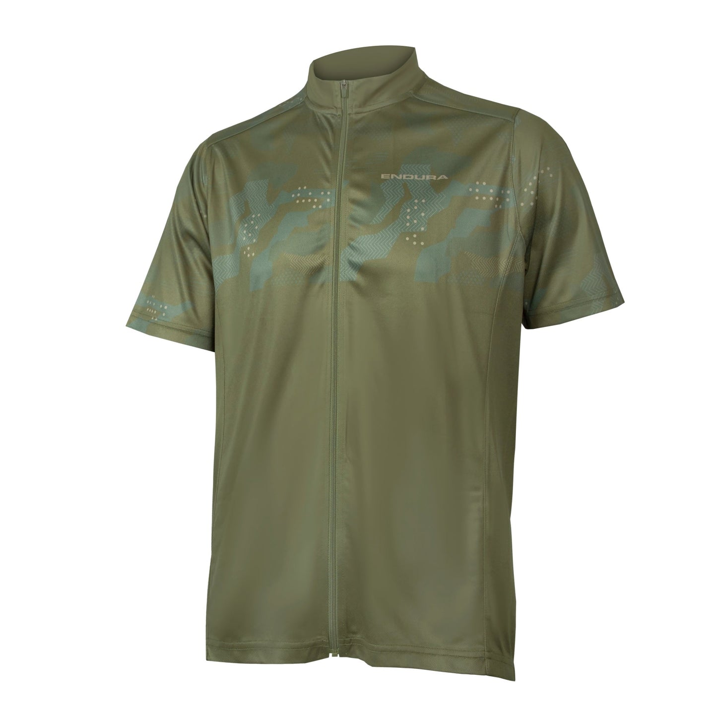 Endura Mens Hummvee Ray S/S Jersey Olive Green XXL