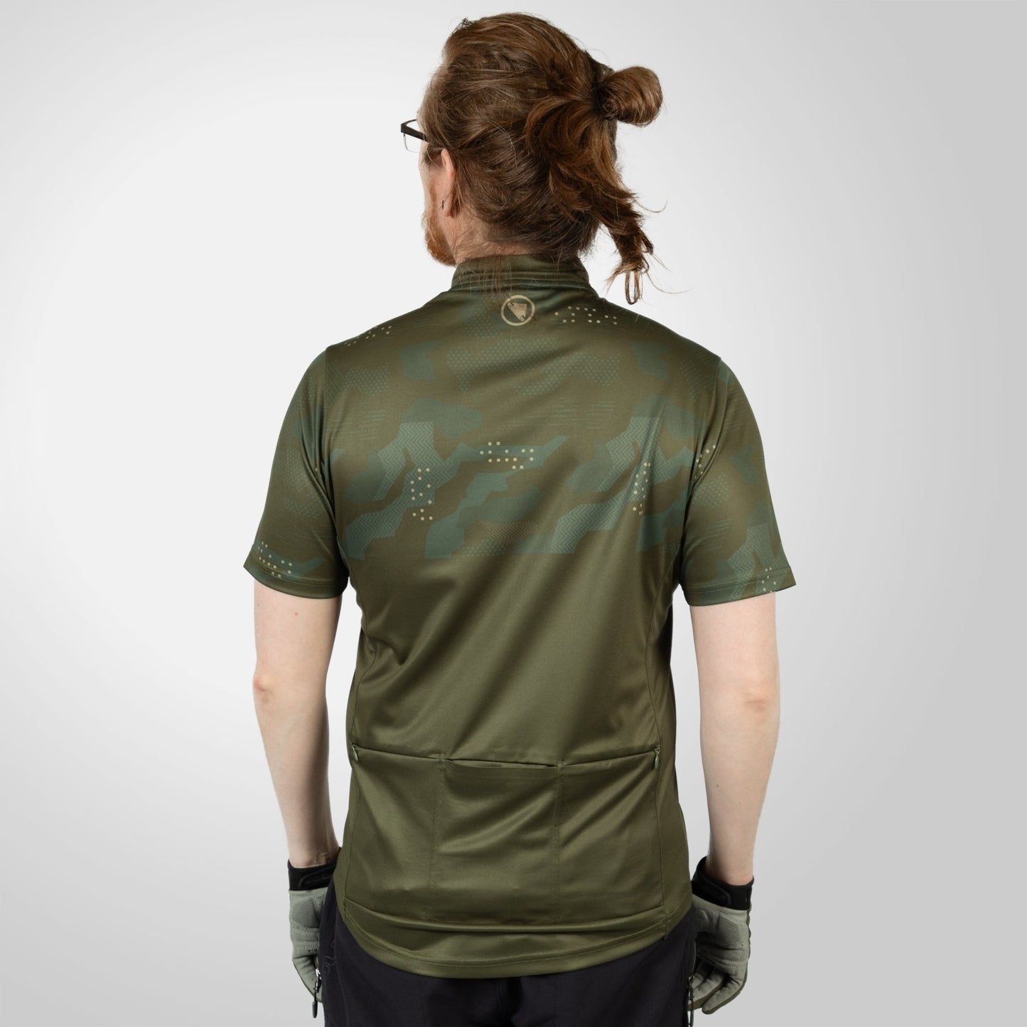Endura Mens Hummvee Ray S/S Jersey Olive Green XL