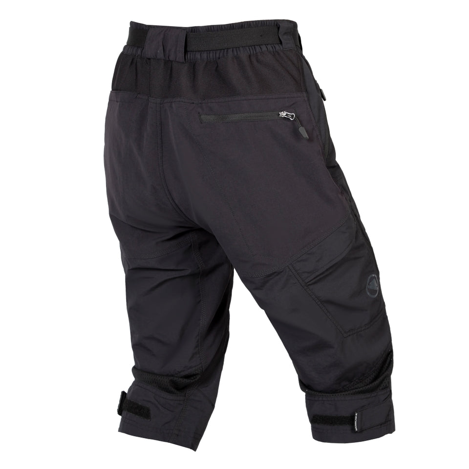 Endura Womens Hummvee 3/4 Shorts (With Liner) Black Medium