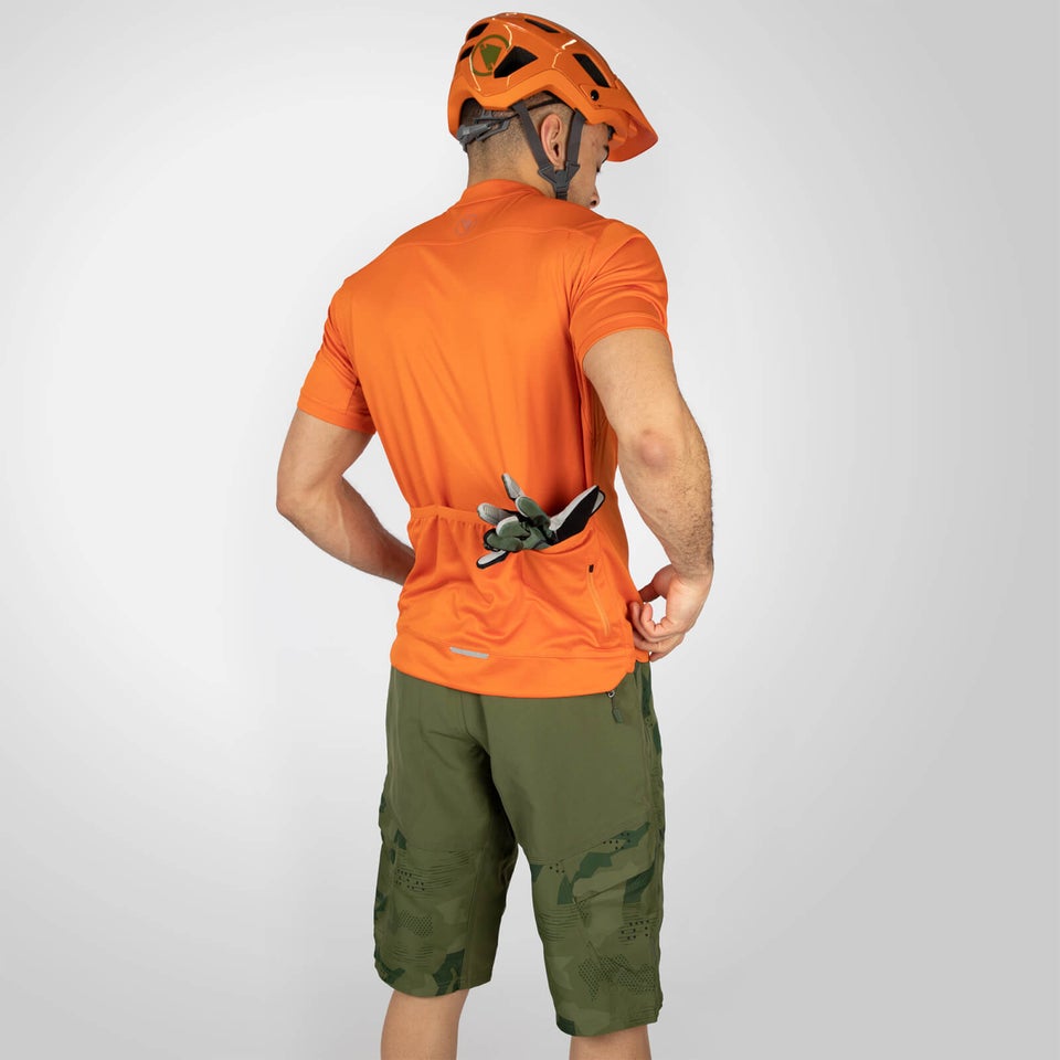 Endura Hummvee S/S Jersey II Orange Medium