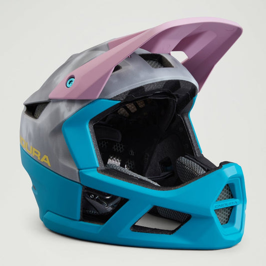 Endura - MT500 FULL FACE HELMET Blue/Pink M/L