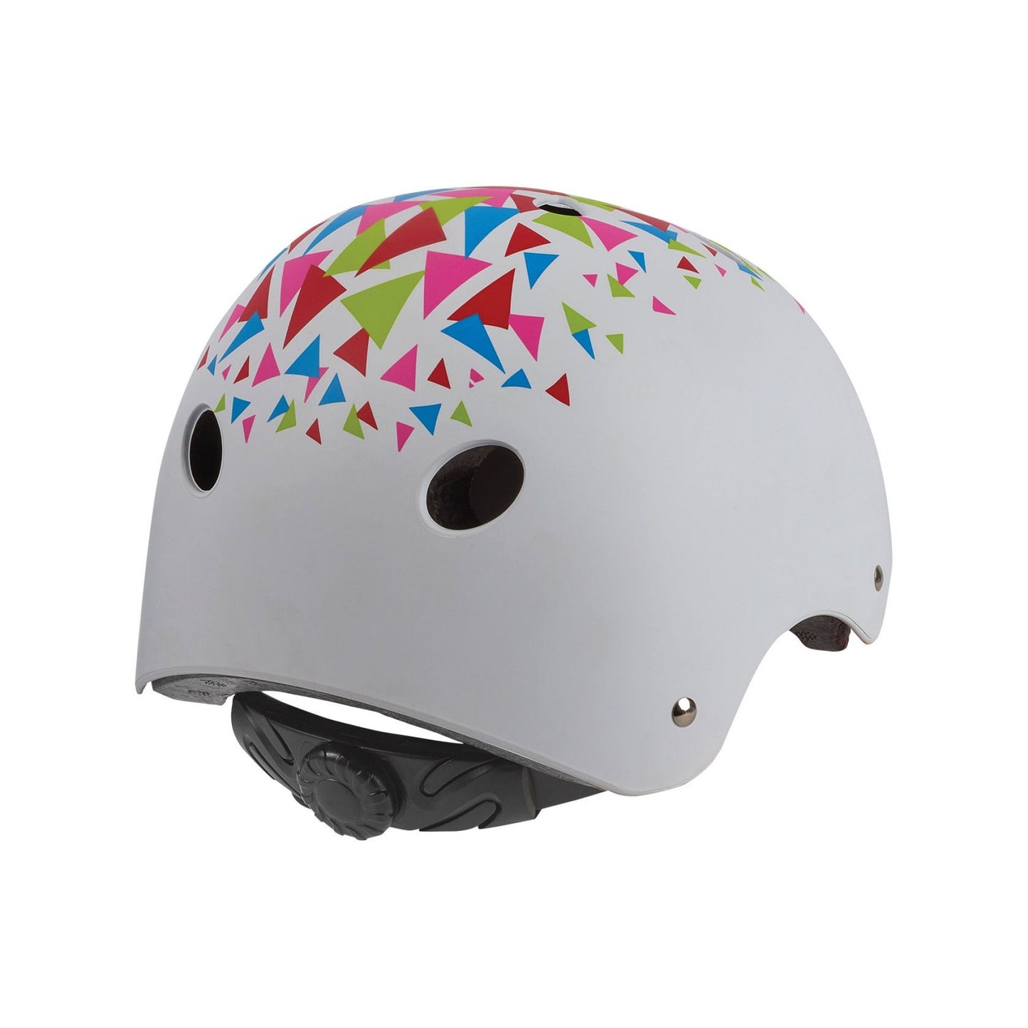 Polisport Radical – Kids Urban Cycling Helmet (White, 53–55 cm)