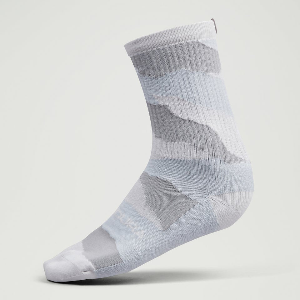 Endura - PEAK SOCK Grey Camo  L-XL