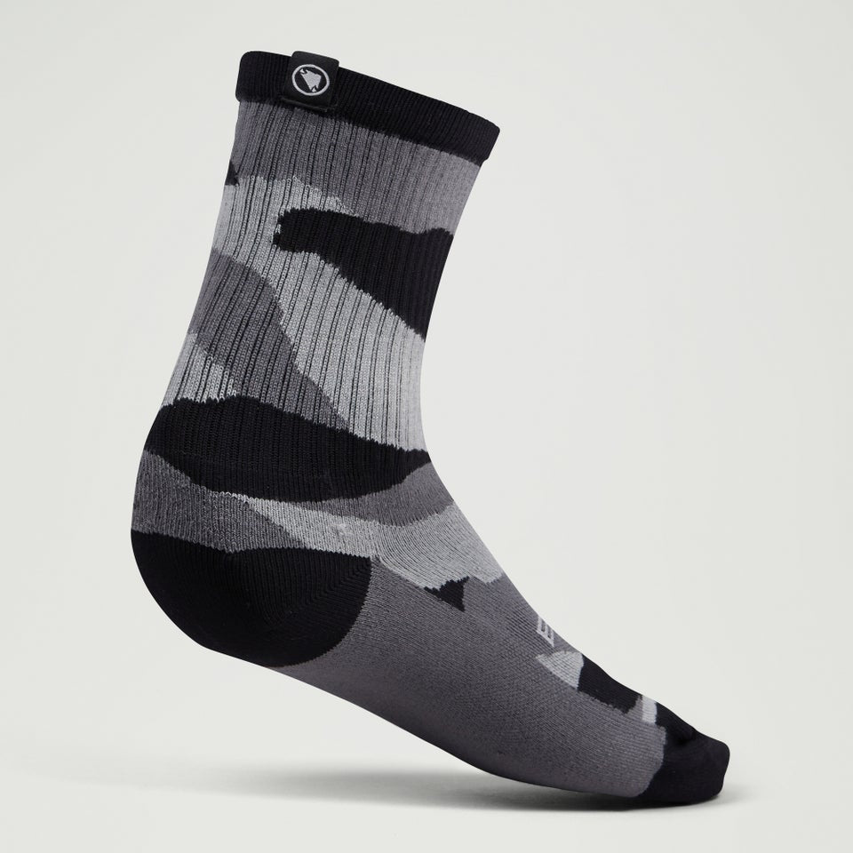 Endura - PEAK SOCK Black Camo  S-M