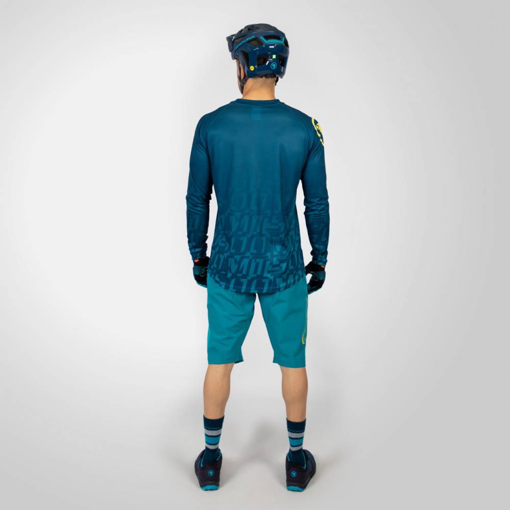 Endura Mens MT500 Spray Shorts Aqua XXL