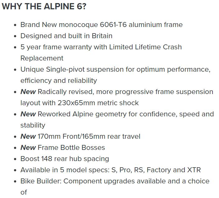 Orange Bikes Alpine 6 S Enduro Small