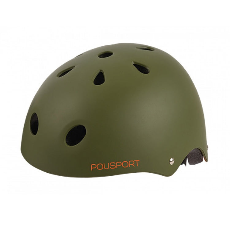 Polisport Urban Radical Helmet – Kids/Youth (53–55 cm) Tag Green