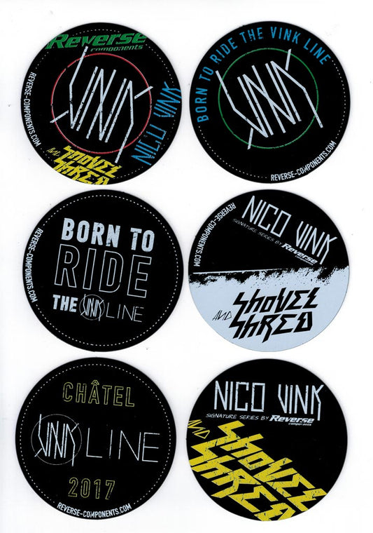 Beer Coaster Set Nico Vink Reverse Coloured