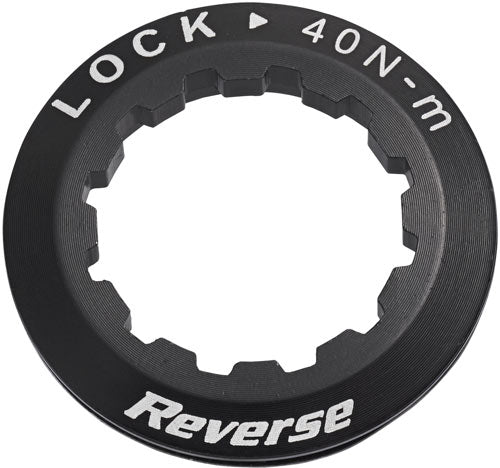Cassette Lock Ring  8-11 Speed Reverse Black