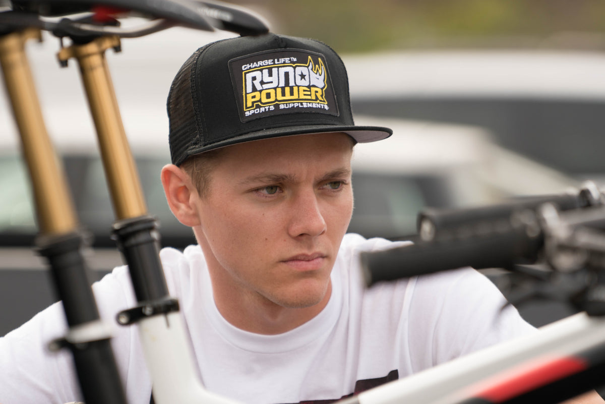 Ryno Power Cap Mesh Snapback Otto Black