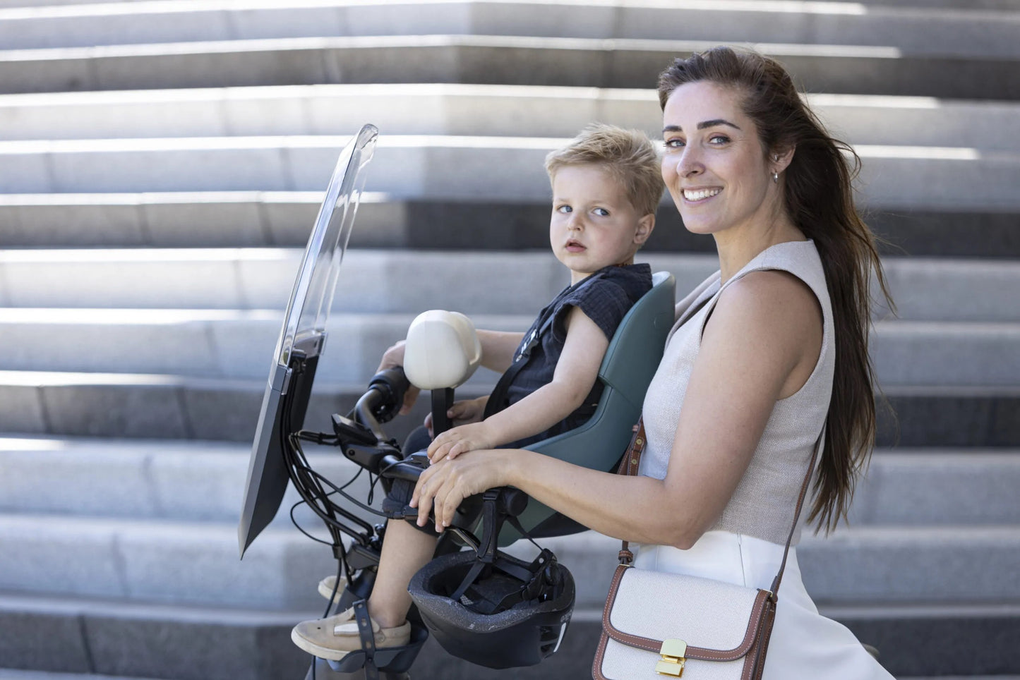 Bobike Exclusive Evolve Mini – Front Headtube Child Bike Seat
