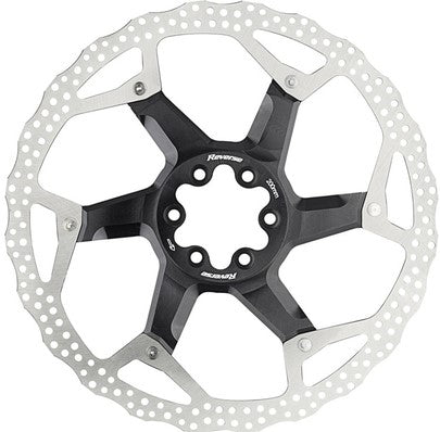 Brake Disc Rotor Reverse AL/Steel 200mm Black