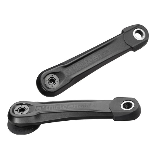 ethirteen Helix Core espec Cranks for ISIS Spindle - 165mm, 26mm Offset, Black