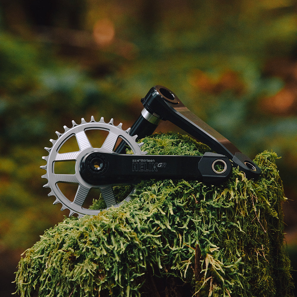 Helix Race Alloy GR Crankset 160x73mm Black