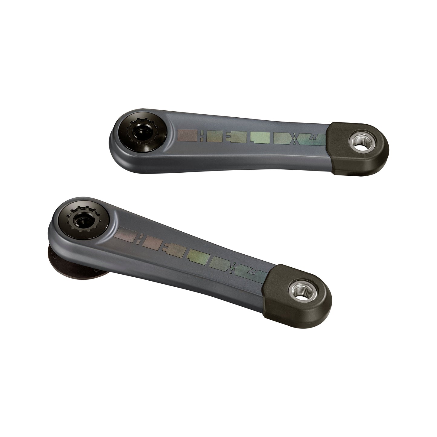 ethirteen Helix Race Carbon espec Cranks for ISIS Spindle - 160mm, 26mm Offset, Graphite