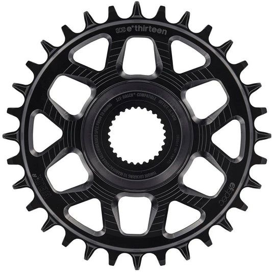 ethirteen Helix Race espec Direct Mount Chainring for Bosch CX/SX - 36T, 13mm Offset, Black