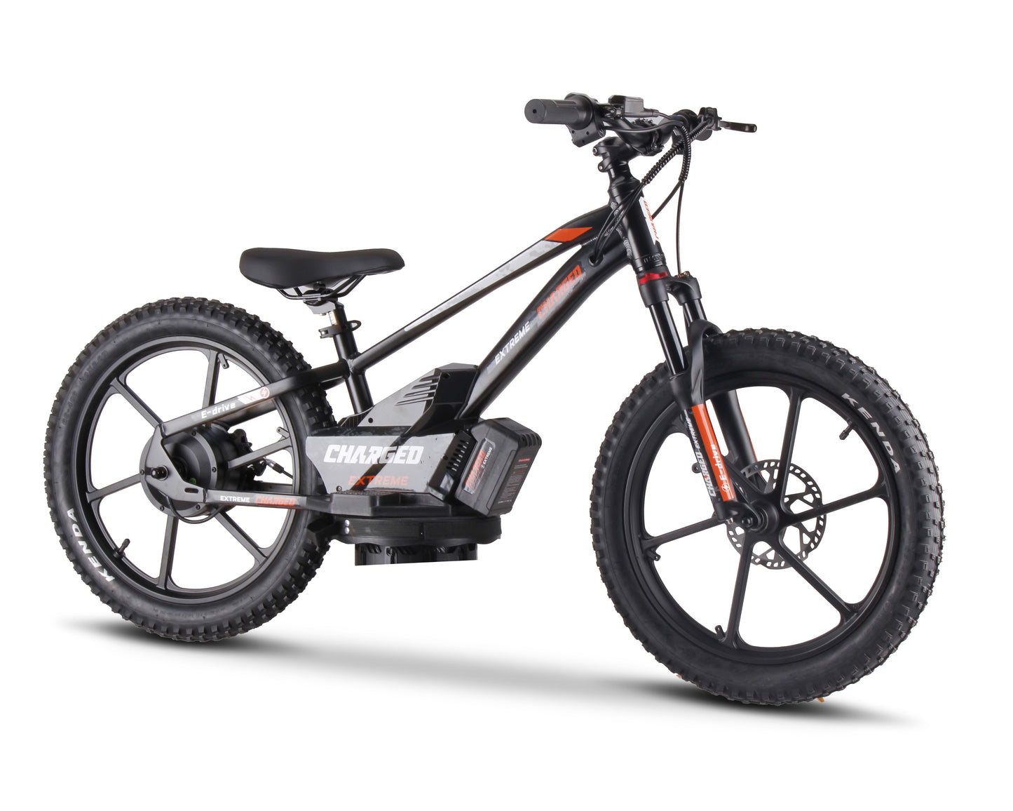 Charged E Balance Bike 20" 500w Orange