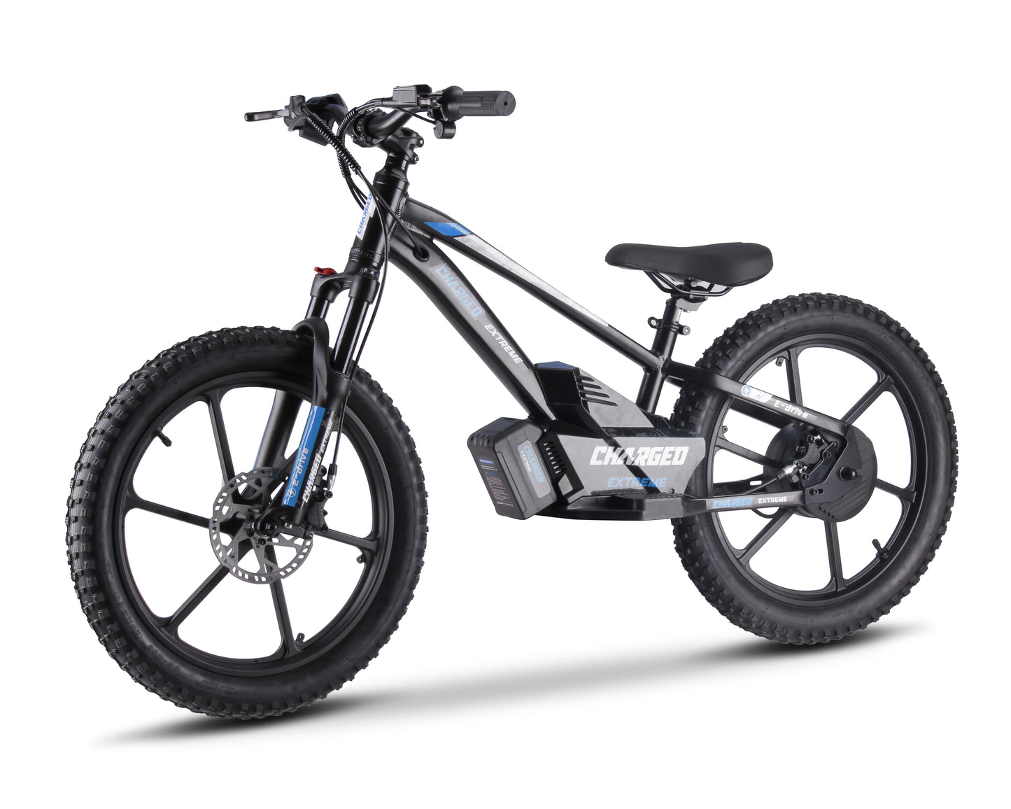 Charged E Balance Bike 20" 500w Blue
