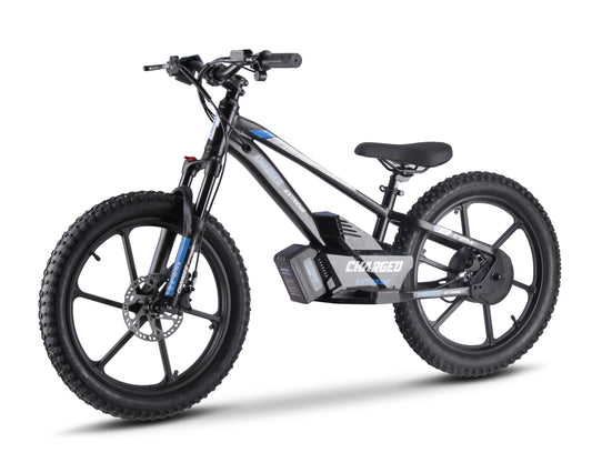 Charged E Balance Bike 20" 500w Blue