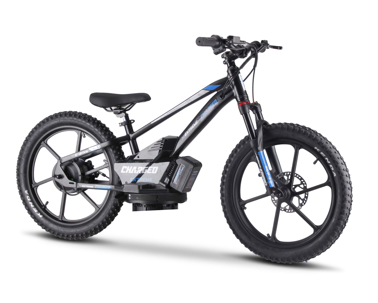 Charged E Balance Bike 20" 500w Blue