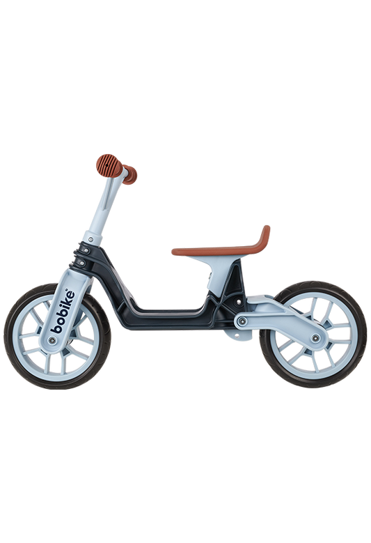 Kids Balance Bike Bobike Blue Brown