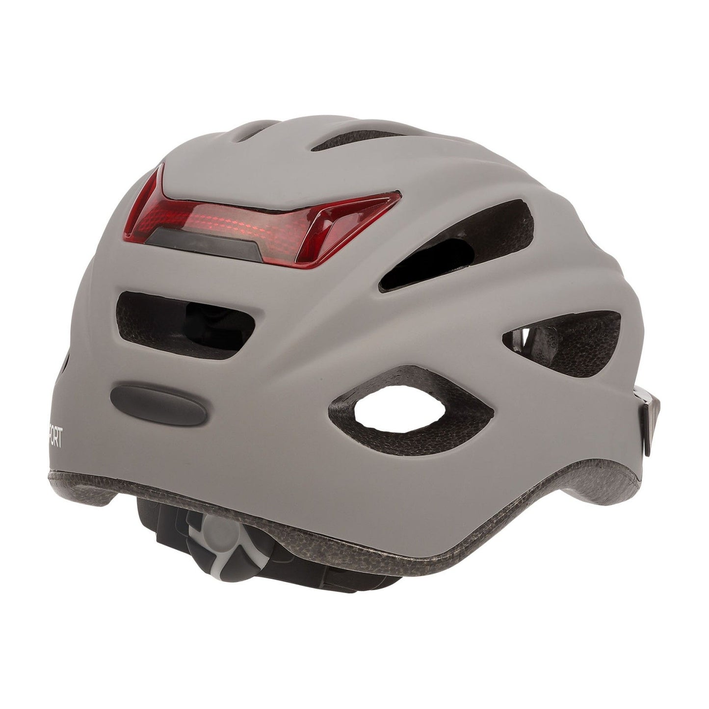 Polisport City'Go  Helmet with Rear Led Light Grey
