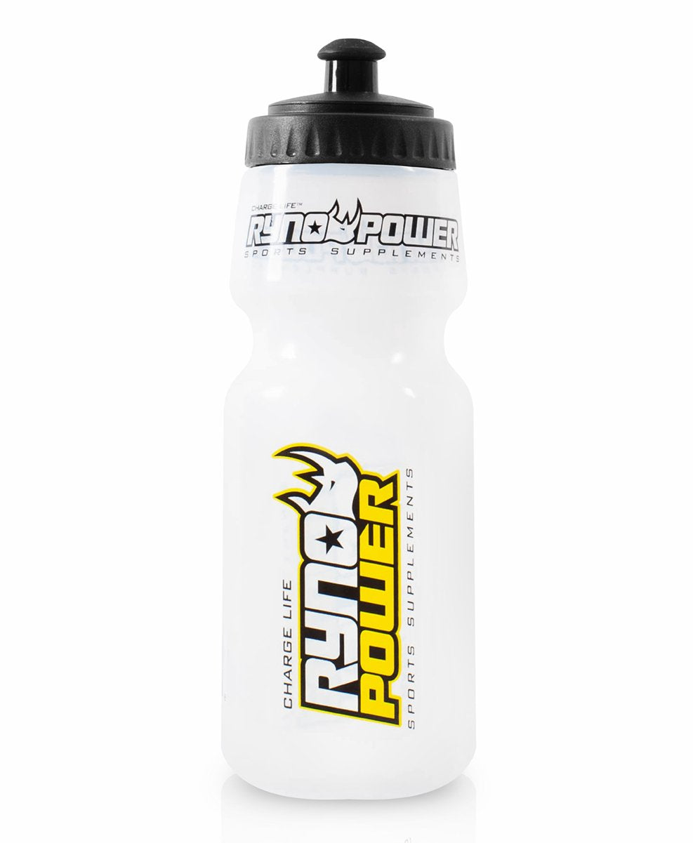 Ryno Power 710ml Clear Sport Cycling Bottle - BPA-Free