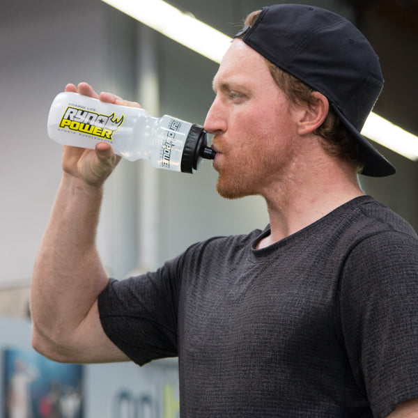 Ryno Power 710ml Clear Sport Cycling Bottle - BPA-Free