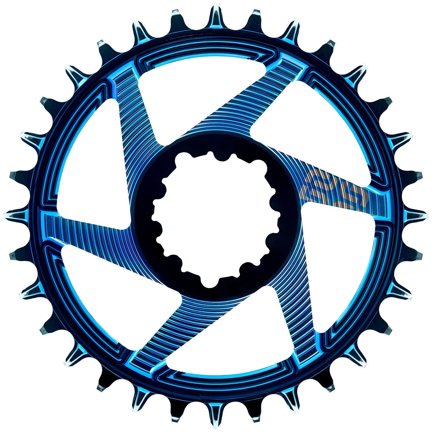 Chainring 3 Bolt Direct Mount 34T e*thirteen Helix