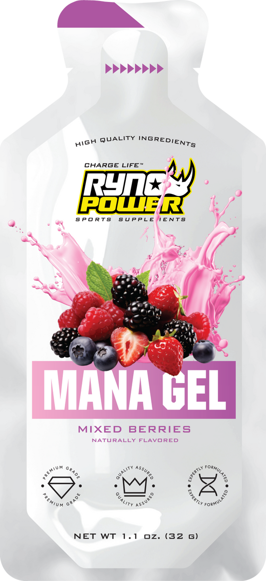 Ryno Power Performance Gel Single Mixed Berries