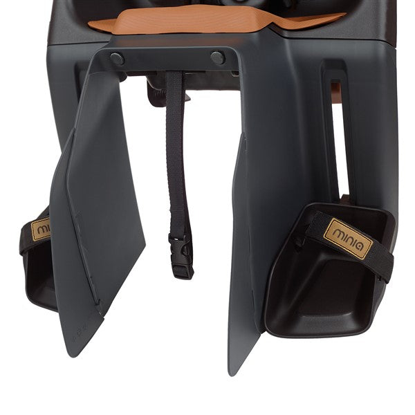 Polisport Minia Black FF Foldable Rear-Mounted Child Seat
