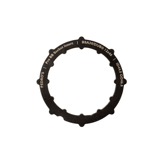 Pedro's Pro BB Socket System Shim. BSA30/DUB 12x46