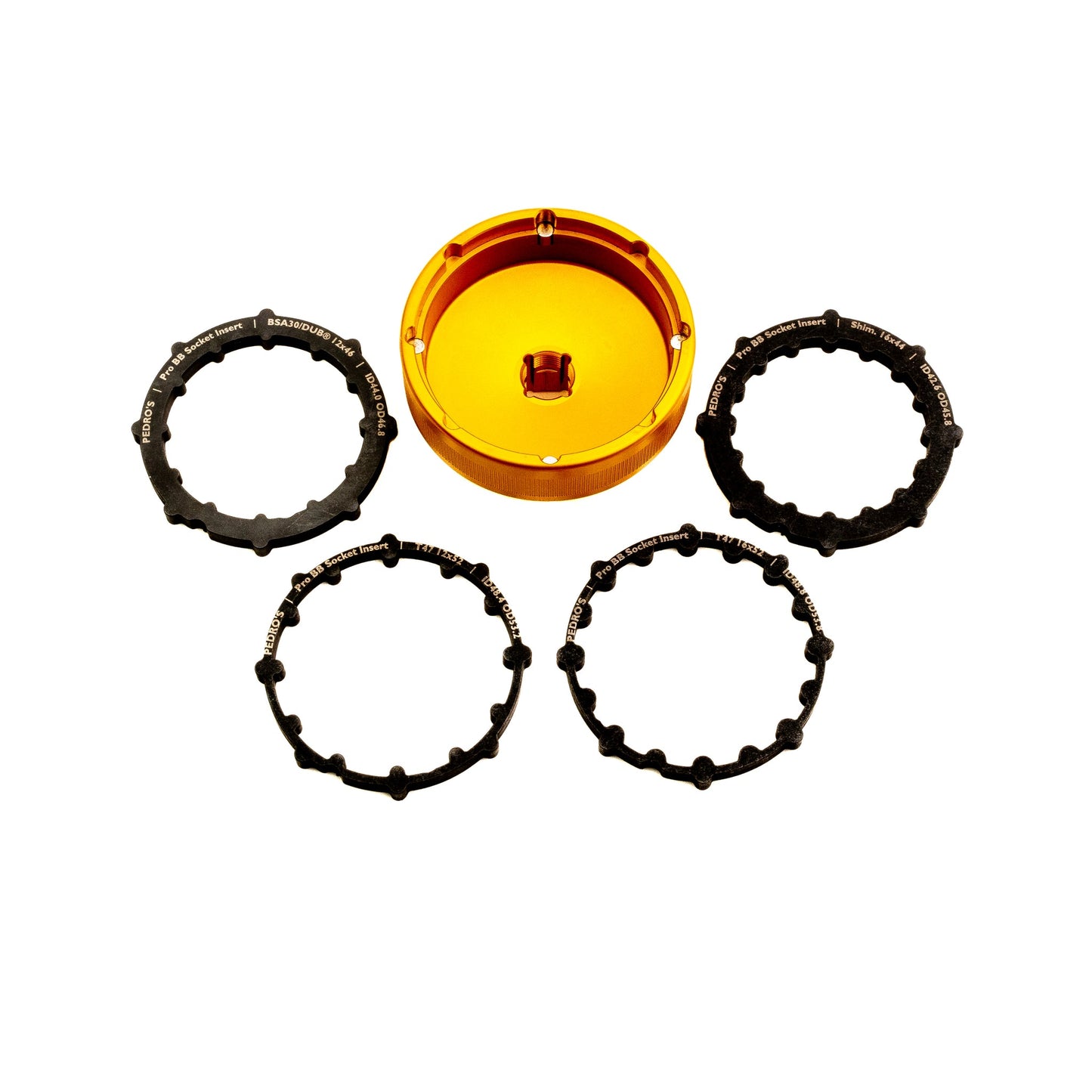 Pedro's Pro BB Socket, 5pc Set