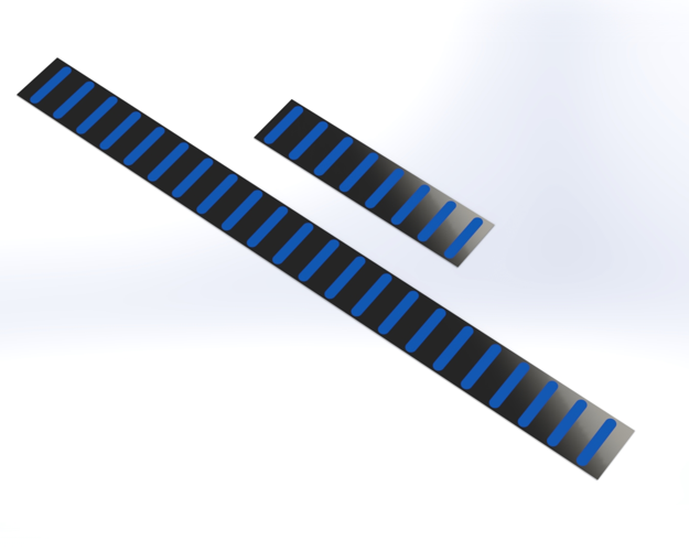 Pro Mud Guard Sticker Front Mini Blue RRP