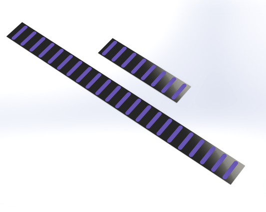 Pro Mud Guard Sticker Front Mini Purple RRP