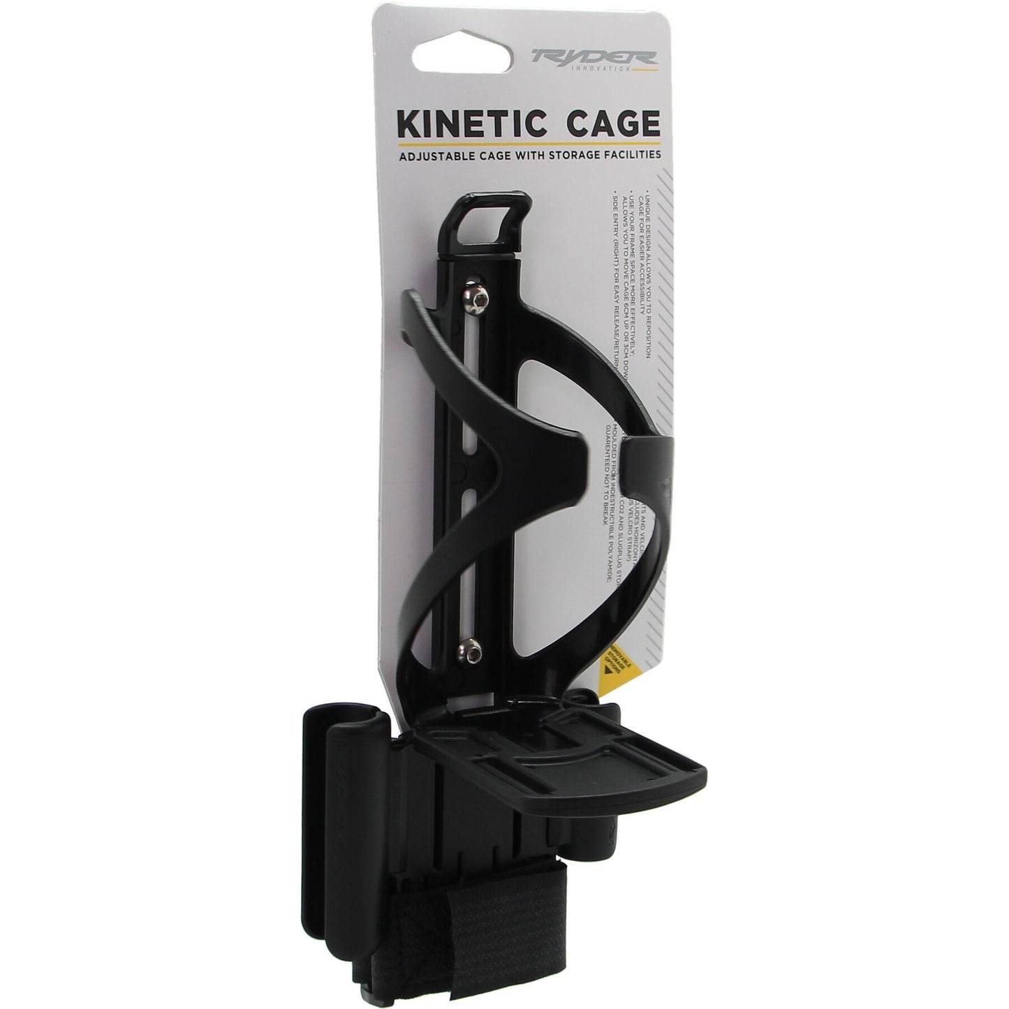 Water Bottle Cage, Inserts & Strap Ryder Cycling
