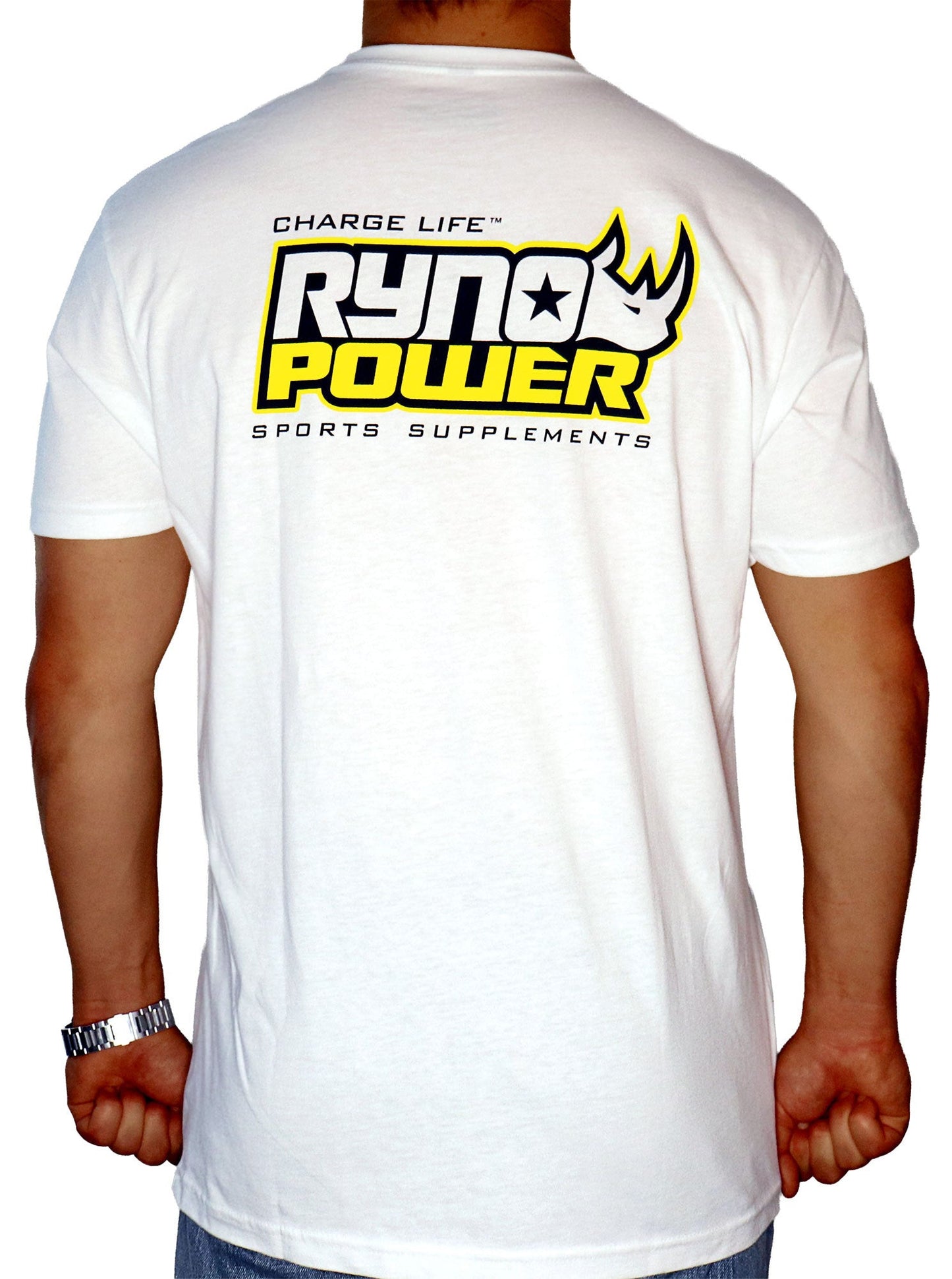 Ryno Power The Jurassic Tee White Small