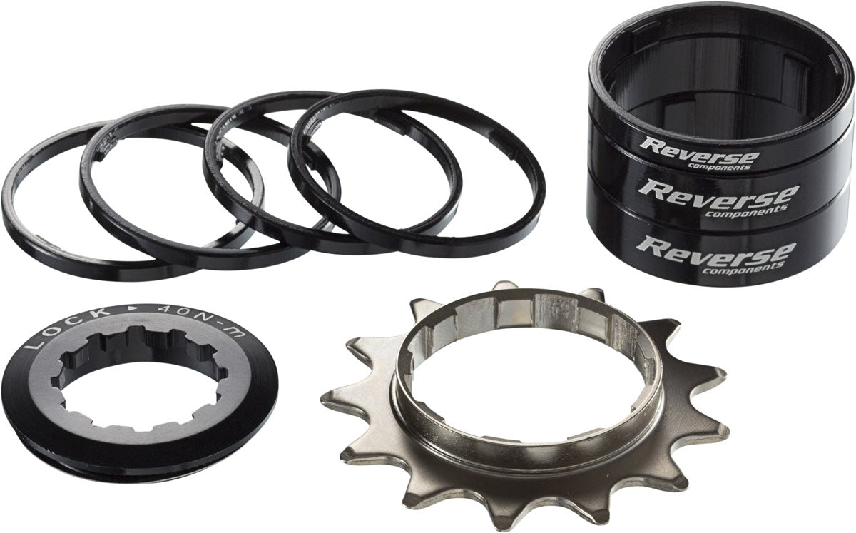 REVERSE Single Speed Kit 13T (Black)