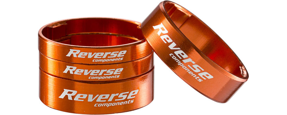 Stem Spacer Set Ultra-Light 1 1/8" Orange