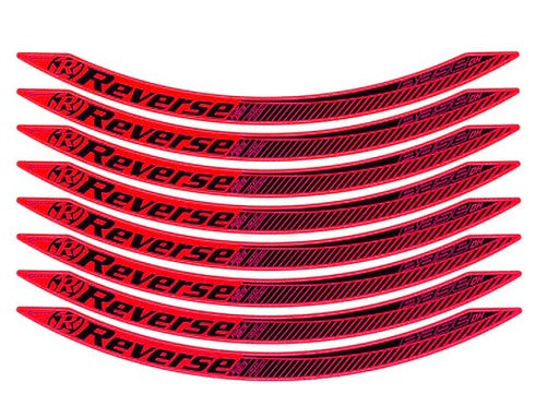 Stickerkit for 27.5 inch Rim Reverse Red